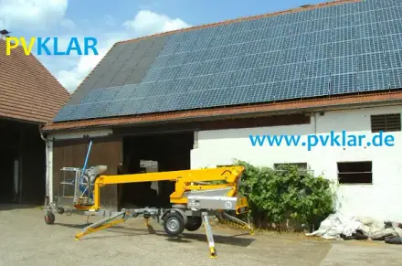 Foto von PVKLAR Photovoltaikreinigung - Solarreinigung - PV Reinigung - Günzburg