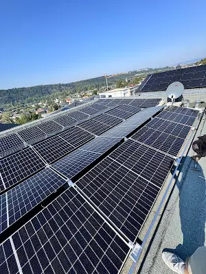 Foto von Solar-Zentrale