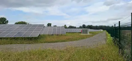 Foto von Solarpark Bruchsal-Untergrombach
