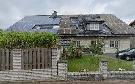 Foto von Solarstromanlagen